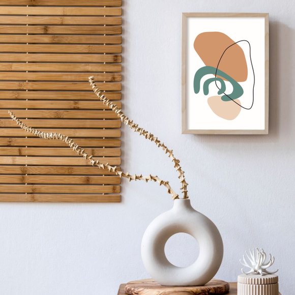 2/$35 Modern Minimalist Abstract Boho Wall Art Print Home Decor [No Frame] - Picture 4 of 6